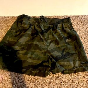 Size 12 Camo Shorts